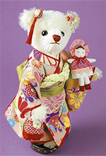 粕谷先生テディベア作品