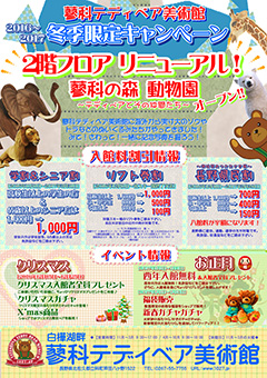 2016-2017年 冬季限定キャンペーン